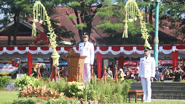 Dokumentasi Upacara Hari Jadi Kabupaten Banyumas ke – 453 Tahun 2024